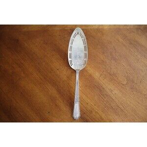 MONOGRAM 1847 Rogers Bros Ancestral Silverplate Cake Pie Dessert Server 10.6"